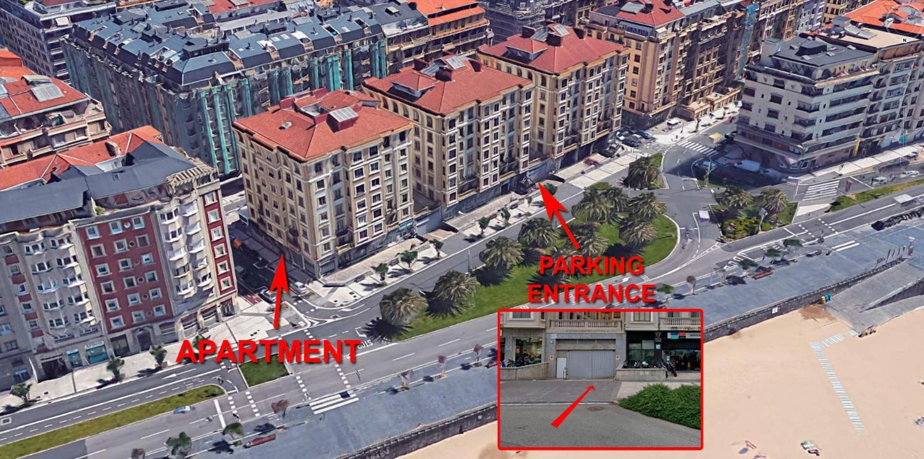 La Plage Zurriola - Ib. Apartments San Sebastián Exteriör bild